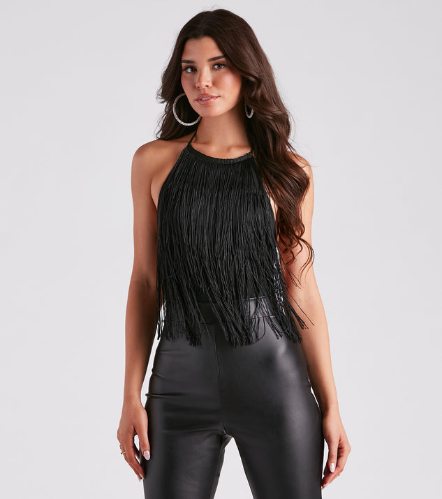 With fun and flirty details, Feelin' Fab In Fringe Bodysuit shows off your unique style for a trendy outfit for the summer season!
