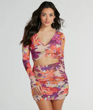 Your outfit will pop with the Bloom With A View V-Neck Floral Crop Top and with dazzling embellishments and elevated details this is the perfect going-out top to stand out at any event!