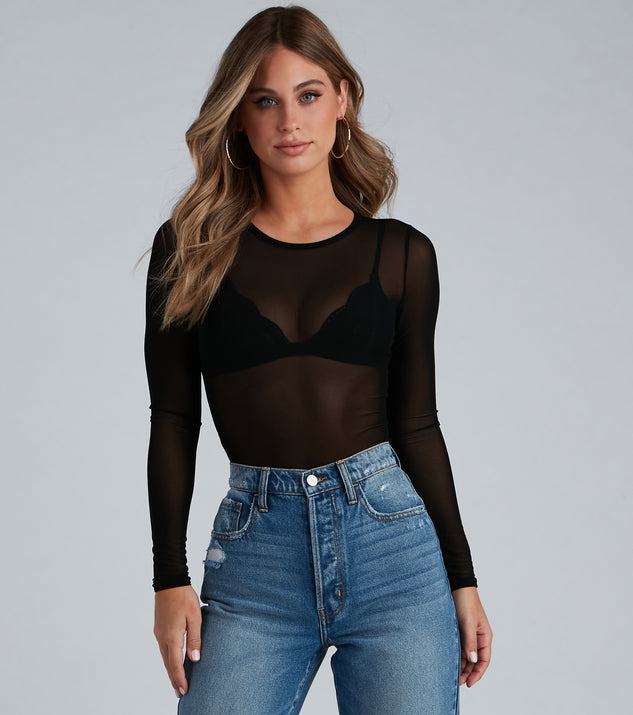 Love's A Mesh Bodysuit is a trendy pick to create 2024 concert outfits, festival dresses, outfits for raves, or to complete your best party outfits or clubwear!
