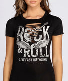 Rock N' Roll Vintage Tunic is a trendy pick to create 2023 festival outfits, festival dresses, outfits for concerts or raves, and complete your best party outfits!