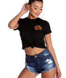 With fun and flirty details, 24 Hour After Party Tee shows off your unique style for a trendy outfit for the summer season!
