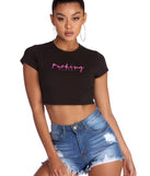F*cking Classy Crop Top
