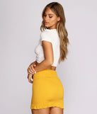 With fun and flirty details, Twist And Style Crop Top shows off your unique style for a trendy outfit for the summer season!