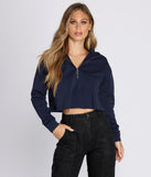 Sporty Spice Cropped Hoodie