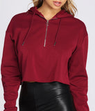 Sporty Gal Cropped Hoodie