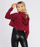 Sporty Gal Cropped Hoodie