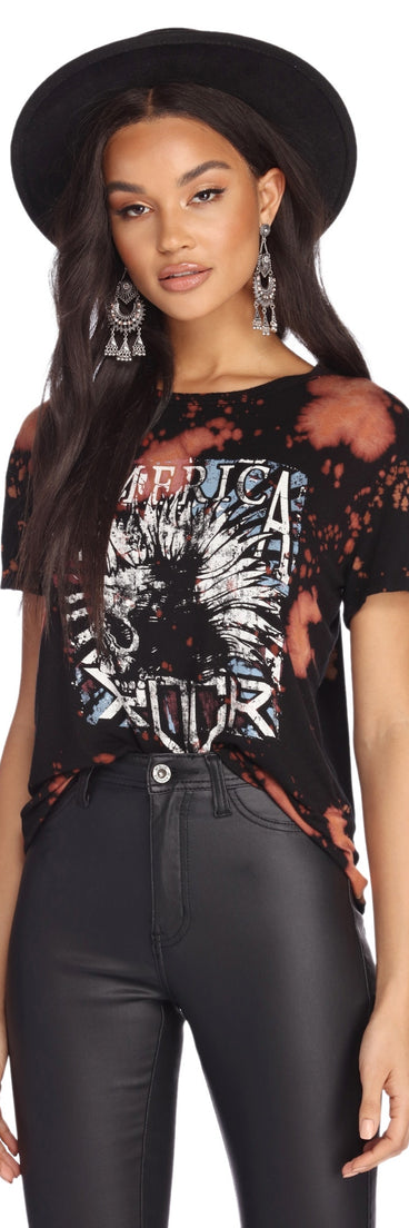 Rock On America Graphic Tee