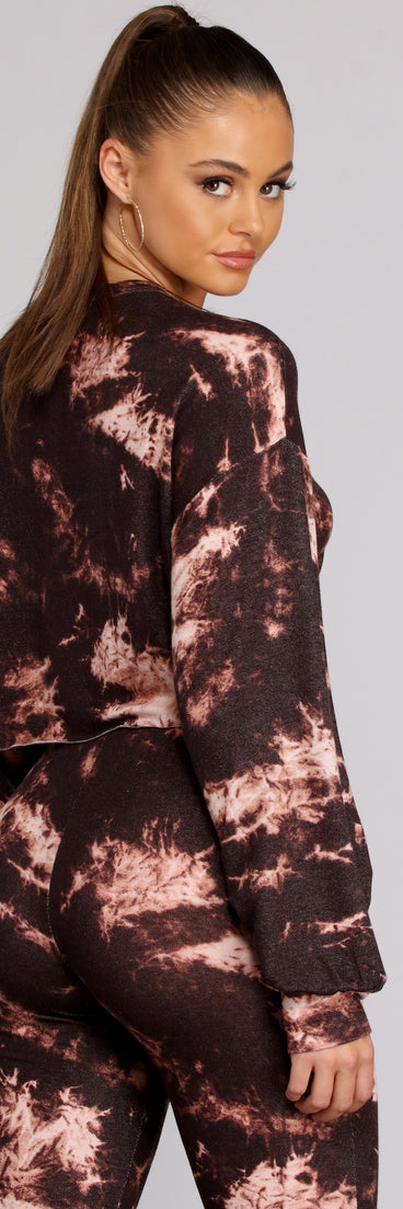 Trendsetter Bleach Dyed Sweatshirt