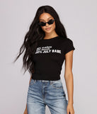 With fun and flirty details, Celebrate Me Graphic Tee shows off your unique style for a trendy outfit for the summer season!