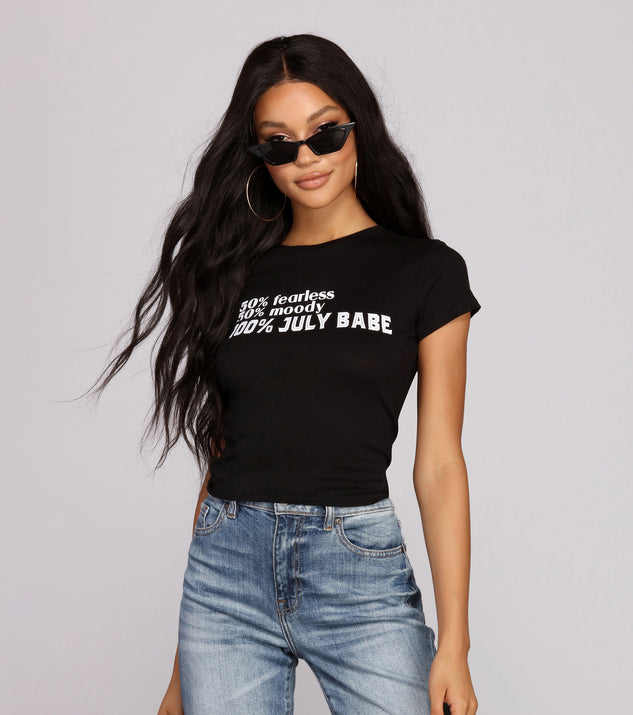 With fun and flirty details, Celebrate Me Graphic Tee shows off your unique style for a trendy outfit for the summer season!