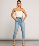 Need It Now Ribbed Bodysuit