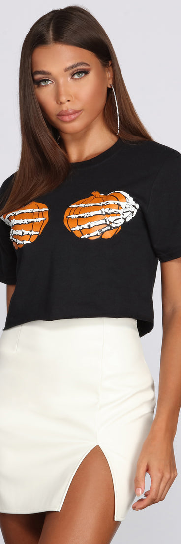 Pumpkin Darling Skeleton Tee