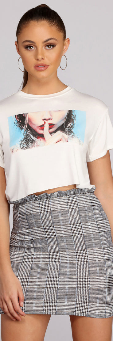 Can You Keep A Secret Crop Top