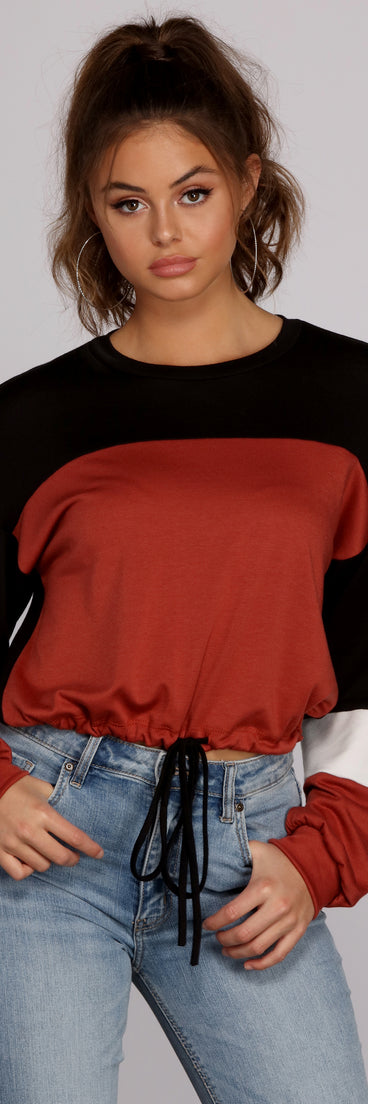 Good Sport Drawstring Top