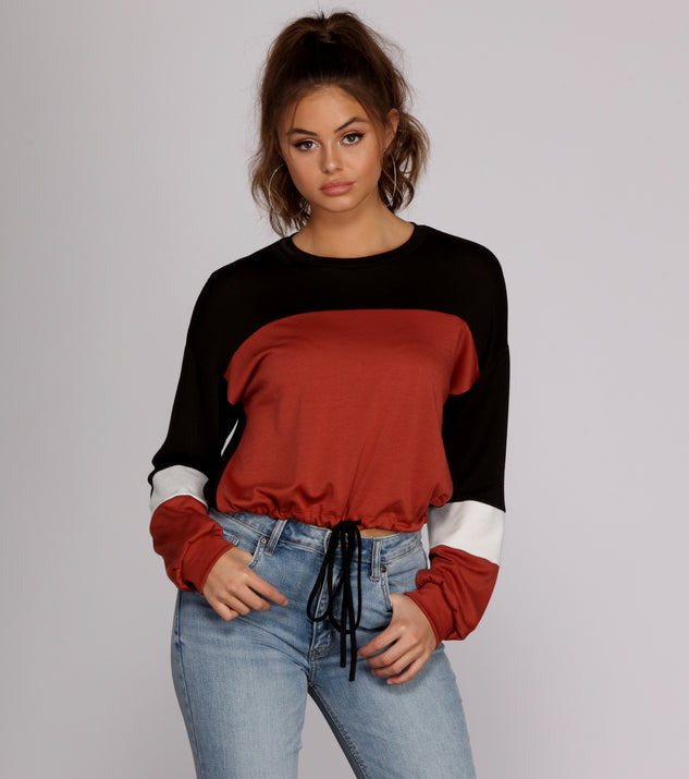 Good Sport Drawstring Top
