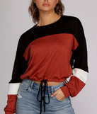 Good Sport Drawstring Top