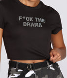 Drama-Free Crew Neck Tee
