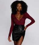 With fun and flirty details, In Knit For a Good Time Bodysuit shows off your unique style for a trendy outfit for the summer season!