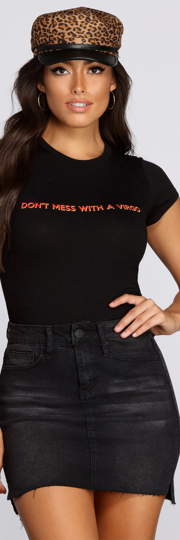 Virgo Crew Neck Graphic Tee