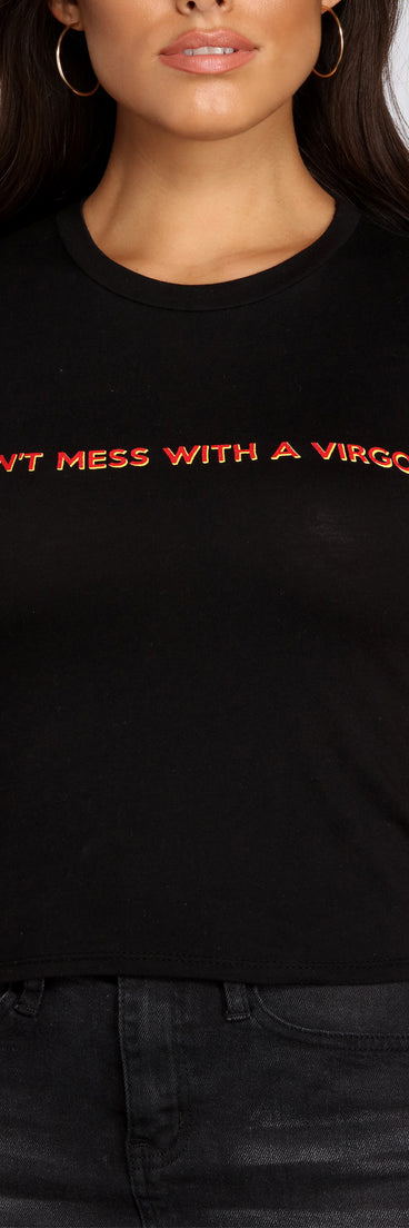Virgo Crew Neck Graphic Tee