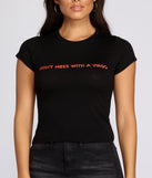 Virgo Crew Neck Graphic Tee