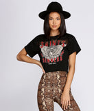 Saints And Sinners Crop Tee