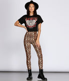 Saints And Sinners Crop Tee