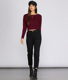Those Cozy Feels Crop Top