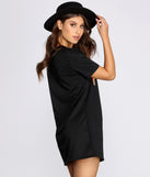 Forever Reckless Lace Up Tunic