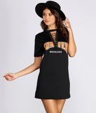 Forever Reckless Lace Up Tunic
