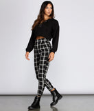 Cozy Lace Up Cropped Hoodie