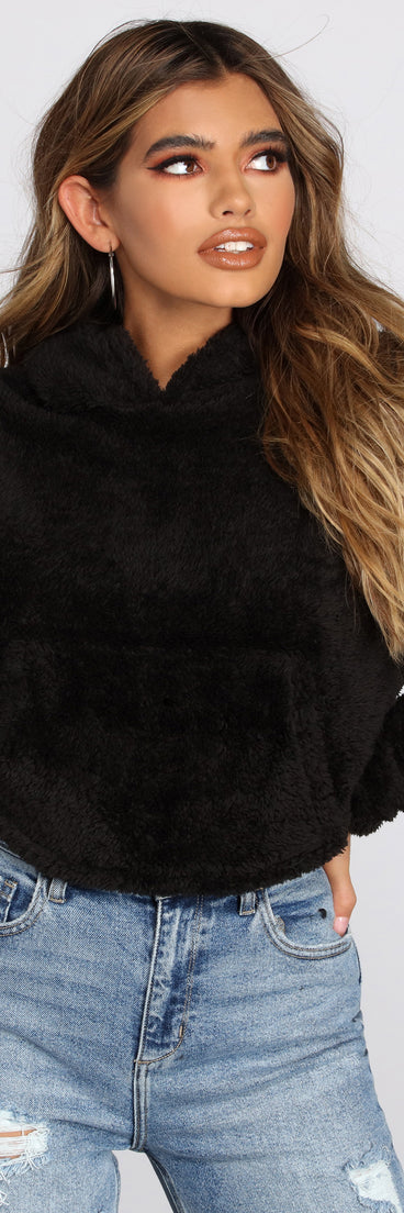 Comfy Cozy Teddy Hoodie