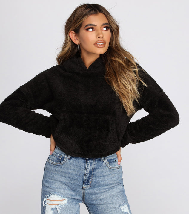 Comfy Cozy Teddy Hoodie
