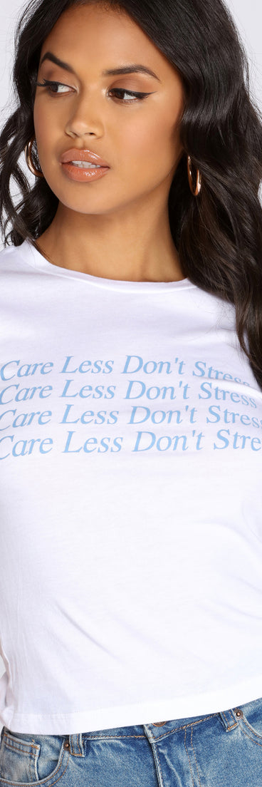 Don't Care Graphic Tee