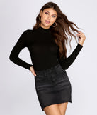 Make It Basic Ribbed Bodysuit