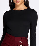 With fun and flirty details, Basic Crew Neck Ribbed Top shows off your unique style for a trendy outfit for the summer season!