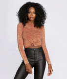 With fun and flirty details, Mineral Wash Crop Top shows off your unique style for a trendy outfit for the summer season!