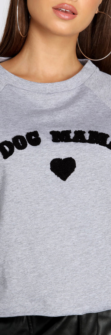 Dog Mama Long Sleeve Pullover