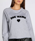 Dog Mama Long Sleeve Pullover