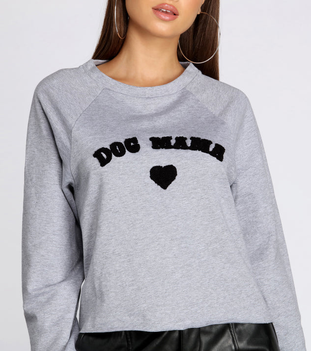 Dog Mama Long Sleeve Pullover