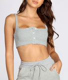 You’ll look stunning in the Casual Cutie Crop Top when paired with its matching separate to create a glam clothing set perfect for a New Year’s Eve Party Outfit or Holiday Outfit for any event!