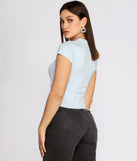 With fun and flirty details, 100% Aquarius Tee shows off your unique style for a trendy outfit for the summer season!