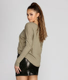 With fun and flirty details, Keep It Casual Pocket Tee shows off your unique style for a trendy outfit for the summer season!
