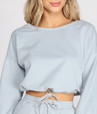 You’ll look stunning in the Comfy Vibes Pullover when paired with its matching separate to create a glam clothing set perfect for parties, date nights, concert outfits, back-to-school attire, or for any summer event!