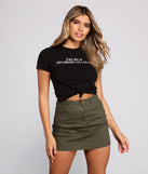 With fun and flirty details, Taurus Trendy Cropped Tee shows off your unique style for a trendy outfit for the summer season!