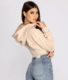 With fun and flirty details, Casual Corset Hoodie shows off your unique style for a trendy outfit for the summer season!