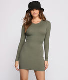 Simply Perfect Knit Mini Dress
