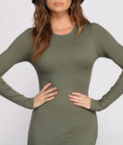 Simply Perfect Knit Mini Dress