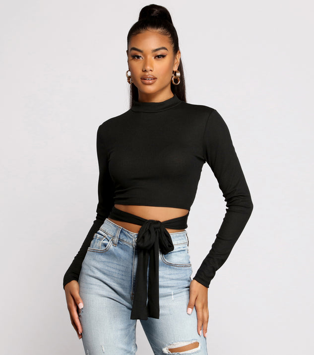 With fun and flirty details, Sleek and Snatched Ribbed Knit Crop Top shows off your unique style for a trendy outfit for the summer season!