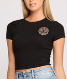 Decorative Skull Graphic Tee